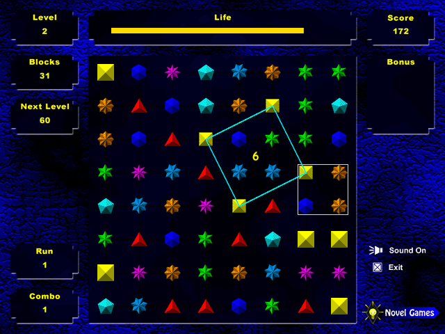 Novel Squares Screenshot